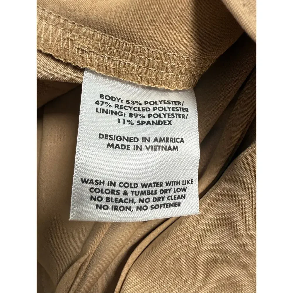 Rhoback Men’s Performance Shorts Looper Delta SIZE 40 Dark Tan  9” Inseam
